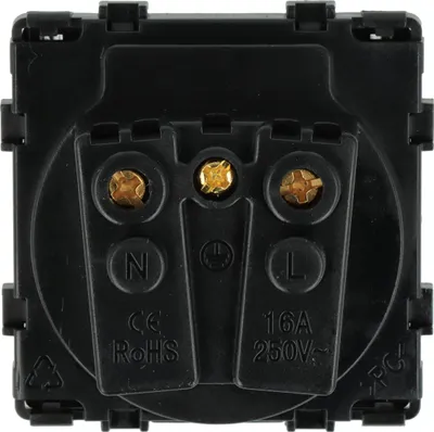 Produktbild von Gold DC SMART HOME Steckdosenmodul mit Klappe