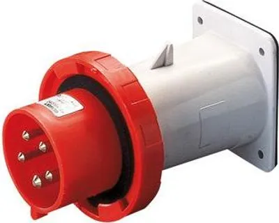 Produktbild von Gewiss GW60224 Elektrischer Standardverbindung 16 A 3P+T Gerade
