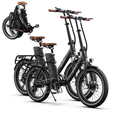 Produktbild von Onesport 20 Zoll Elektrofahrrad Pedelec,E-Klapprad 48V/17Ah,250W Motor,25km/h(2 Stück)