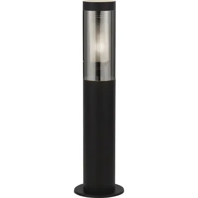 Produktbild von Außen Stehleuchte, Edelstahl, schwarz, rauch, H 45 cm