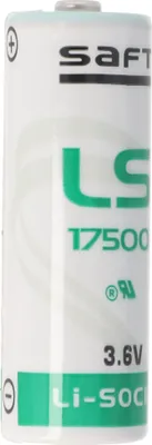 Produktbild von SAFT LS17500 Lithium Batterie , Size A, ohne Lötfahne