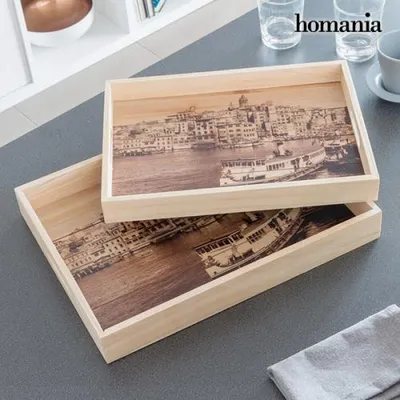 Immagine prodotto di Set di vassoi Homania (2 pezzi)