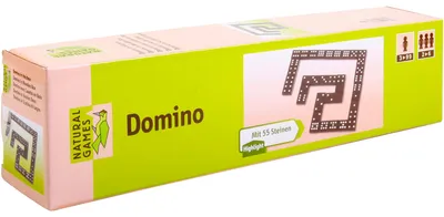 Produktbild von NG Domino in Holzbox, 55 Steine