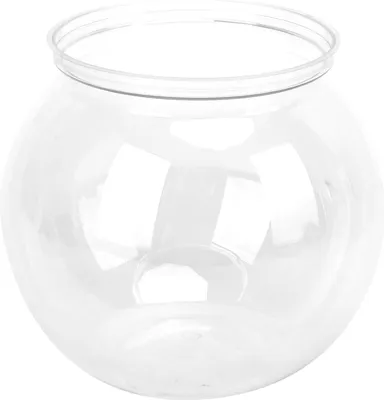 Produktbild von Mini Fischtank Transparent Plastik Schlagresistente Gallonenschale für Schreibtischbuchhandel