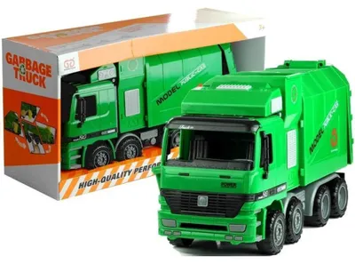 Image de Poubelle verte avec grand trou de fixation