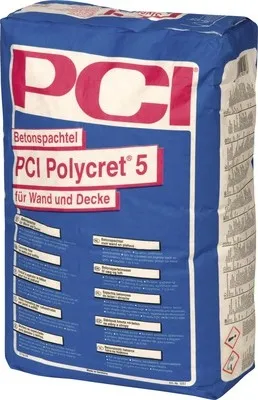 Produktbild von PCI Polycret® 5 Betonspachtel für Wand und Decke 25 kg