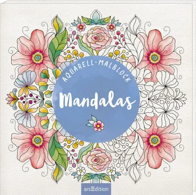 Produktbild von Aquarell-Malblock - Mandalas
