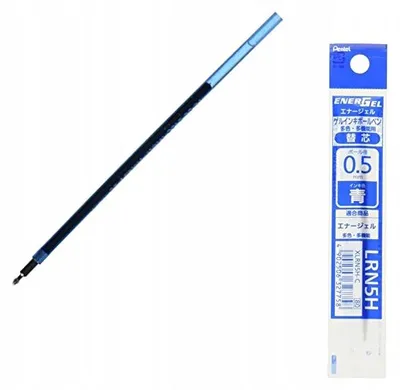 Image de Recharge stylo gel Pentel EnerGel LRN5H bleue