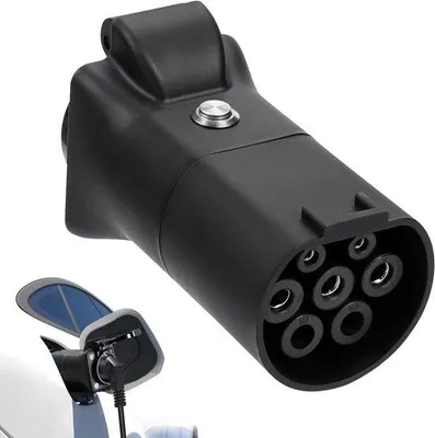 Produktbild von Kabeladapter für EV-Ladekabel Typ 2 zu Schuko 35 kW 16 A 220 V - Mobile Campingstromversorgung