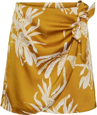 Image de Vero Moda Keila Jupe courte jaune M Femme Jaune M