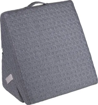 Produktbild von Vitapur Vitapur Lesekissen - Bettlesekissen - Buchsitz - Buchkissen - Memory Foam Lesekissen - Loungekissen - ergonomisch - grau