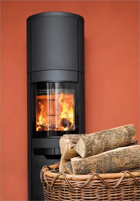 Produktbild von Wallario Poster - Kamin Romantik, Kunstdruck Größe: 70 x 100 cm