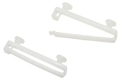 Obrázok produktu pre Gardinia Home Decor Loop glider, Biela, 50 mm