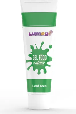 Produktbild von Gel-Lebensmittelfarbe Blattgrün, 30g – Intensiv & mischbar für Fondant, Marzipan, Cremes & mehr