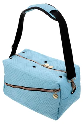Produktbild von Große Stricktasche mit Garnlöchern und Schultergurt
