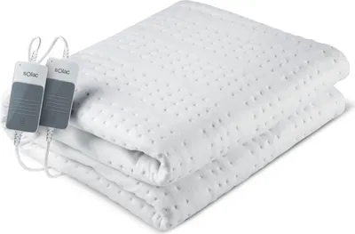 Immagine prodotto di Coprimaterasso riscaldato per 2 persone, 150x140cm, 120w Solac CT8627