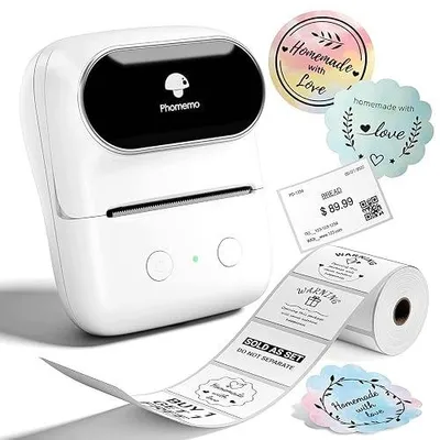 Zdjęcie produktu dla Drukarka etykiet phomemo M110 bluetooth bezprzewodowa