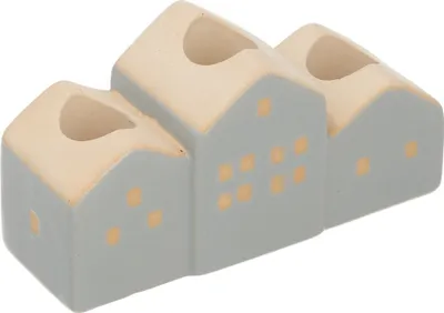 Zdjęcie produktu dla Świecznik Hauses 13x5x7cm grey