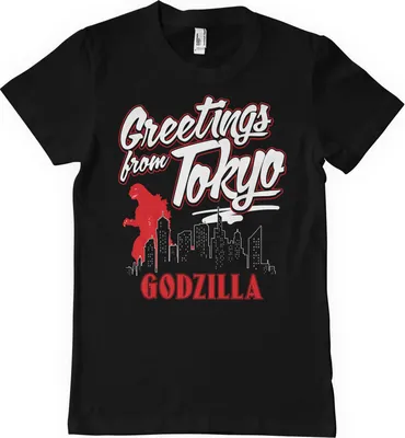 Obrázok produktu pre Tričko Greetings From Tokyo - X-Large - Black