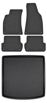 Obrázek produktu pro Gumové autokoberce SolidTread + vana kufru pro: Audi A4 B6 2001-2004 sedan 5 ks