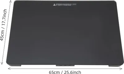 Produktbild von Tierwaage - Digitale Plattformwaage - Für große Hunde - Robuste Ausführung - Max. 100 kg - Für Zoohandlung - Schwarz