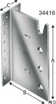 Produktbild von SST Balkenträger 4-reihigBT4-120-B
