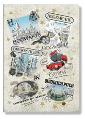 Image de Le Monde de la Magie (Collection Harry Potter) - Cahier A4 sans lignes