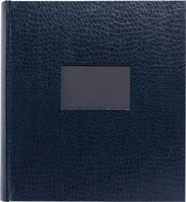 Produktbild von Exacompta Spiralfotoalbum 60 Seiten/30 Bl schwarz, 29x32 cm, Nachtblau 16008E