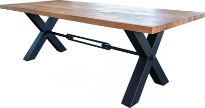 Produktbild von KAWOLA Esstisch PALO Akazie massiv Gerade Kante 260x100cm