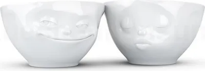 Immagine prodotto di Fiftyeight Products Set di ciotole piccole n.1 100ml bianco - kiss/grin