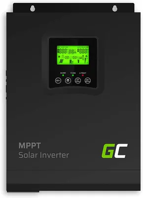 Produktbild von Green Cell® 1000W/2000W 1kW 12V 230V Solar Wechselrichter Off Grid mit Laderegler MPPT Reiner Sinus Volt Spannungswandler Konverter Pure Sine Wave Power Inverter DC AC Umwandler Stromwandler
