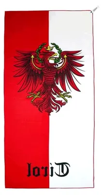 Produktbild von Tirol Adler Mikrofaser Badetuch XXL – 2-in-1 Wendedesign | schnelltrocknend & saugstark | ultraleichtes Strandtuch für Reisen und Fitness | 180x90 cm