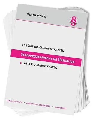Obrázek produktu pro Přehled kartotéčních lístků k trestnímu právu procesnímu