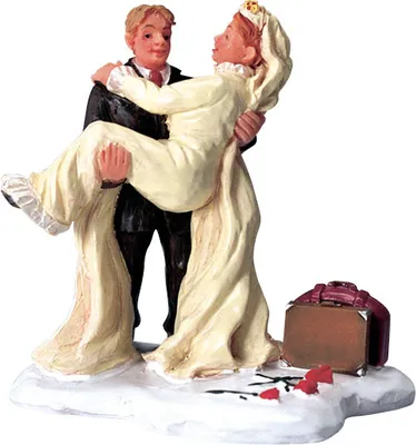 Productafbeelding van Kerstfiguur Just married LEMAX