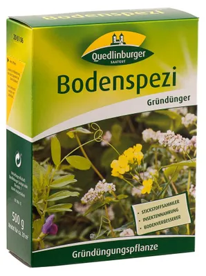 Produktbild von Bodenspezi-Gründüngungsmischung 500 g | Gründünger von Quedlinburger