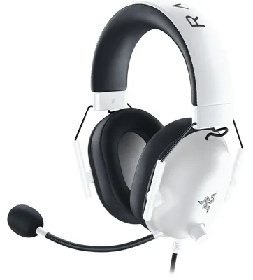 Produktbild von Razer Blackshark V2 X, Kabelgebunden, 12 - 28000 Hz, Gaming, 240 g, Kopfhörer, Schwarz, Weiß