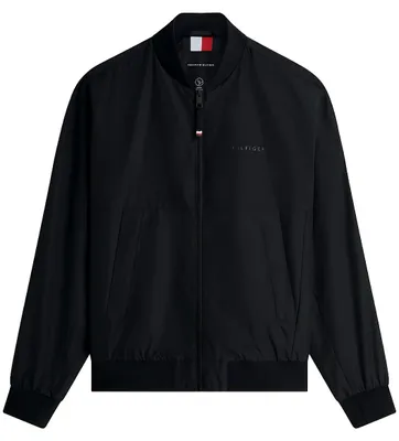 Produktbild von Jacke Tommy Hilfiger Big & Tall schwarz Polyester wasserabweisend