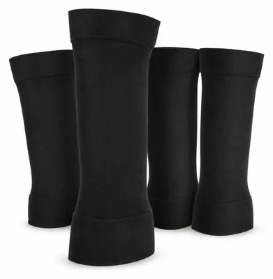 Image de 2 paires de bandages pour le haut du bras, de couleur noire, pour la tonification et la compression
