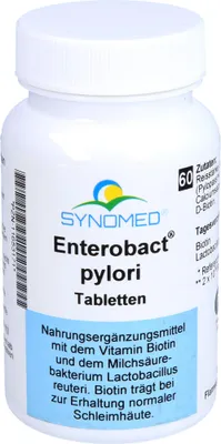 Produktbild von SYNOMED Enterobact pylori Tabletten, 60 St. Tabletten