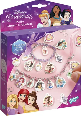 Produktbild von Totum Disney Puffy Charm Bracelets, Armbänder-Bastelset für Kinder, 3 Jahr(e), Mehrfarbig