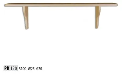 Produktbild von Schrank Vollholz Möbel Holz Regal Wandschrank Regale Küchenschrank Massivholz