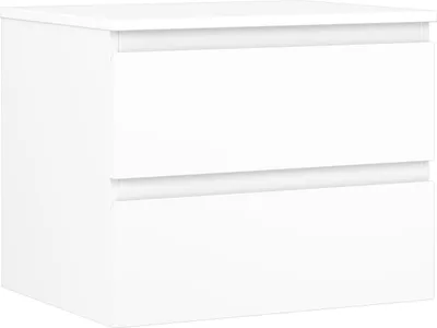 Zdjęcie produktu dla Mexen Orio szafka łazienkowa podumywalkowa 60 cm z blatem, 2 szuflady, biała mat - 91A10-06047-2-BFFC01