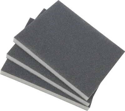 Obrázok produktu pre kwb 089010, brúsna špongia, jemnozrnný, karbid kremíka, Pena, dokončovacie práce, Kov, Drevo
