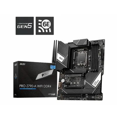 Produktbild von MSI PRO Z790-A WIFI DDR4 Motherboard Intel Z790 LGA 1700 ATX