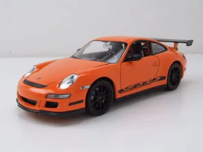 Produktbild von Welly 22495O Porsche 911 (997) GT3 RS 2007 orange 1:24