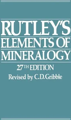 Produktbild von Rutley's Elements of Mineralogy