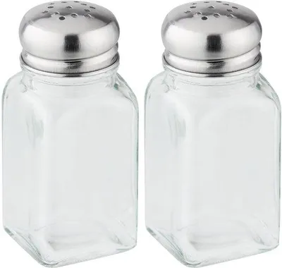 Obrázek produktu pro Dávkovač na koření a pepř ve tvaru skleněné koule v provedení nerezové zátky