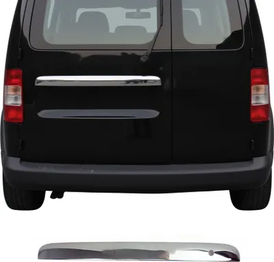 Image de Garniture de Hayon Coffre pour VW Caddy III 2003-2015 acier inox