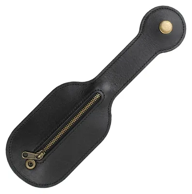 Image de Solidchoice - Fermoir compact pour ceinture, en cuir, couleur noire