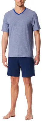 Produktbild von Schiesser Herren Schlafanzug kurz V-Ausschnitt - Nightwear Set